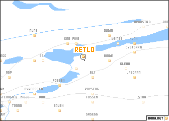 map of Retlo