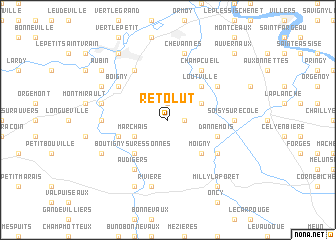 map of Retolut