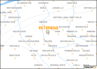 map of Retorbido