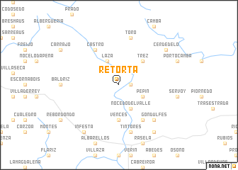 map of Retorta