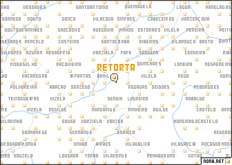 map of Retorta