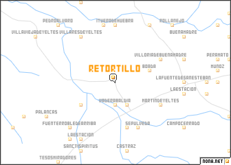 map of Retortillo