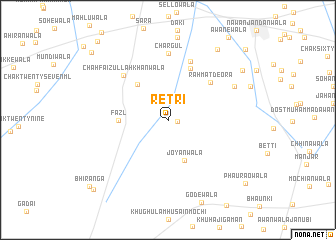 map of Rētri