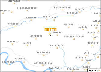 map of Retta