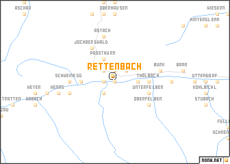 map of Rettenbach