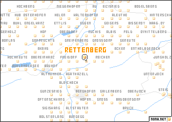 map of Rettenberg