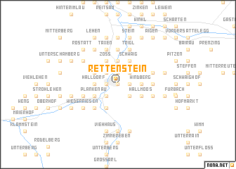 map of Rettenstein