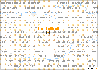 map of Rettersen