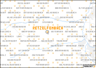 map of Retzelfembach