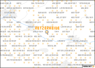 map of Retzerheide