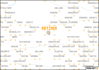 map of Retzien