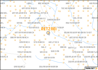 map of Retznei