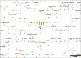 map of Retz