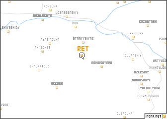 map of Ret