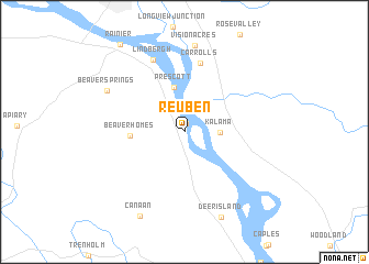 map of Reuben