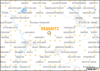 map of Reudnitz