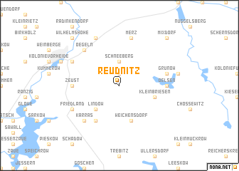 map of Reudnitz