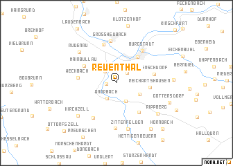 map of Reuenthal