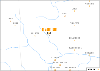 map of Reunión