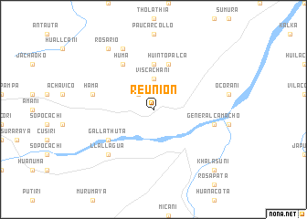 map of Reunión