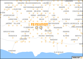 map of Reunión
