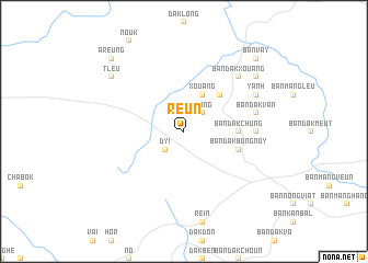 map of Reun