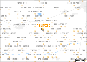 map of Reupzig