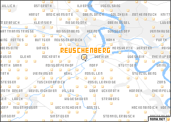 map of Reuschenberg