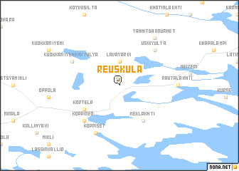 map of Reuskula