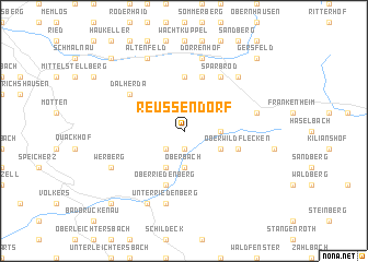 map of Reußendorf