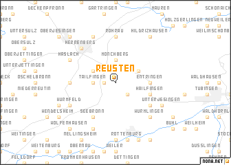 map of Reusten