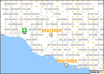 map of Reutenen