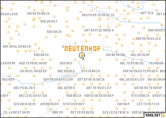 map of Reutenhof