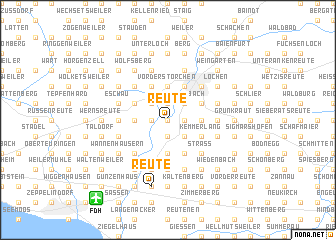 map of Reute