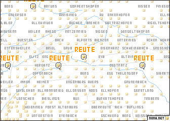 map of Reute