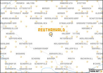 map of Reuth am Wald