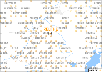 map of Reuthe