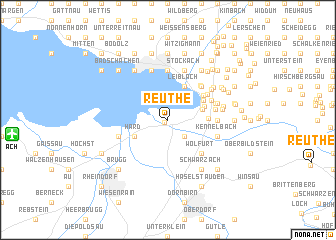 map of Reuthe