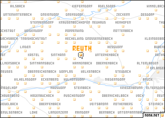 map of Reuth