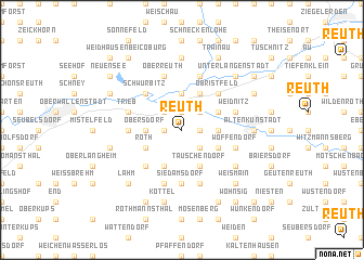 map of Reuth