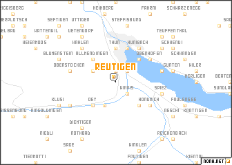 map of Reutigen