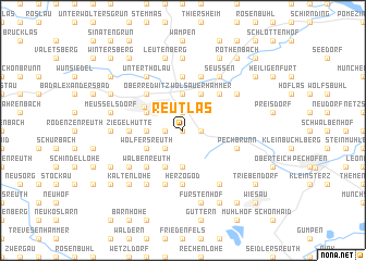 map of Reutlas