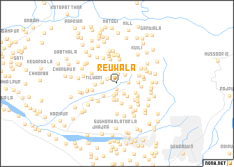 map of Reuwāla