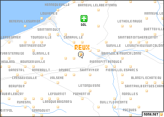 map of Reux