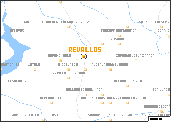 map of Revallos