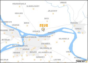 map of Reva