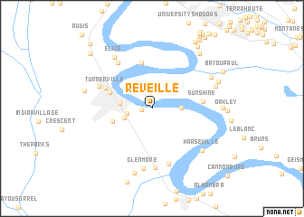 map of Reveille