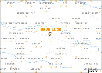 map of Réveillon