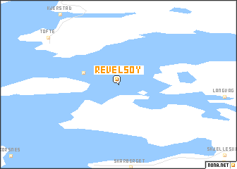 map of Revelsøy