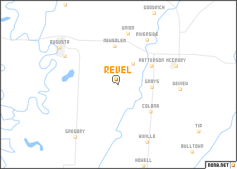 map of Revel